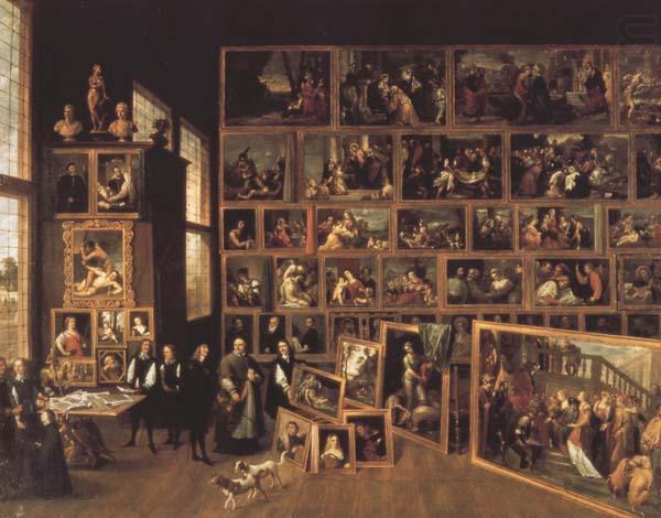 David Teniers Archduke Leopold Wilhelm's Gallery at Brussels (mk45) china oil painting image